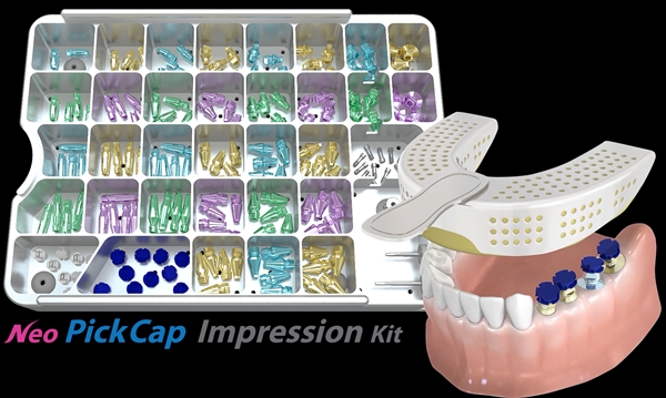 3D 임프레션과 PickCap Coping Kit.